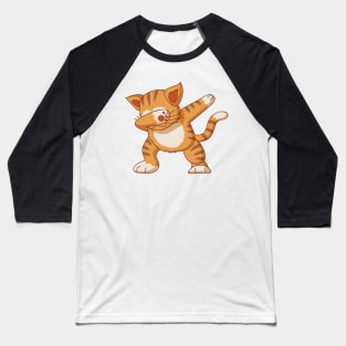 Cat Dabed Baseball T-Shirt